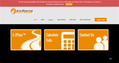 Desktop Screenshot of indianatollroad.org